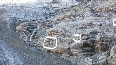 Départ du sentier (Mittelaletschbiwak)