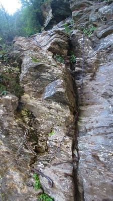 Col de Milon travers e S N Par le Pas du Chasseur et le Roc