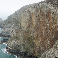 South Stack : Red Wall