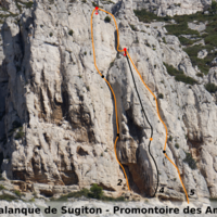 Calanque de Sugiton - Promontoire des Américains