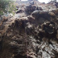 Superbe 6b+, 6b àg et 7a à d