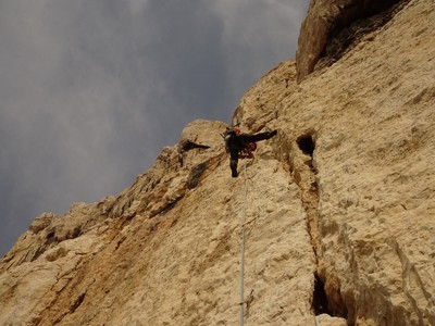 L5 belle fissure en 6b