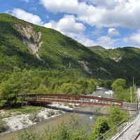 Voie du train des pignes
