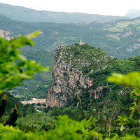 Castellane, le roc