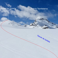 Pointe Golette depuis Thumel