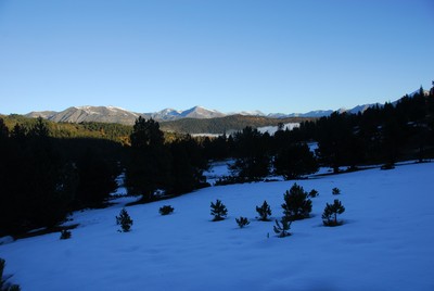 La plana de cota 1850m d'inici del recorregut La plana de cota 1850m d'inici del recorregut