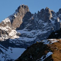 versant W des 3 pics de Belledonne