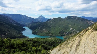 Lac de Castillon Lac de Castillon