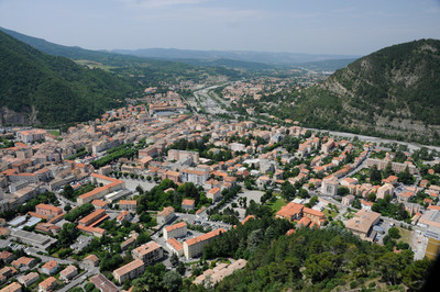Vue sur Digne les Bains Vue sur Digne les Bains