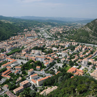 Vue sur Digne les Bains