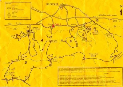 Plan du Colorado Provençal Plan du Colorado Provençal