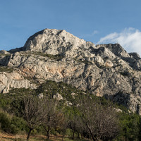 Paroi de la corniche - vue générale