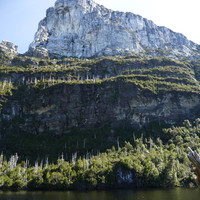 Frenchmans Cap from the lake shore