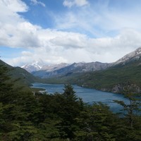Lago del Desierto: Fitz Roy au fond