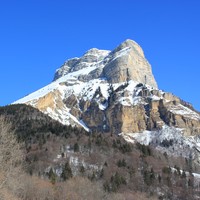 Face S de la Dent de Crolles et le Ravin de la Gorgette