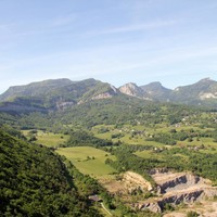 Depuis le belvédère du Bec Corbeau