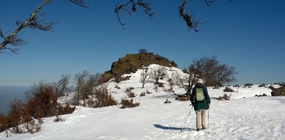 Arrivée au pic Paloumère, Ariège