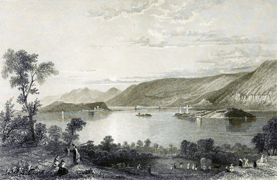 Lac de Bienne et Jura par William Henry Bartlett en 1836 Lac de Bienne et Jura par William Henry Bartlett en 1836