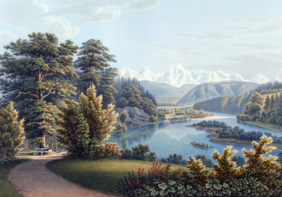 L'Aar et les Alpes Bernoises par Gabriel Lory fils L'Aar et les Alpes Bernoises par Gabriel Lory fils