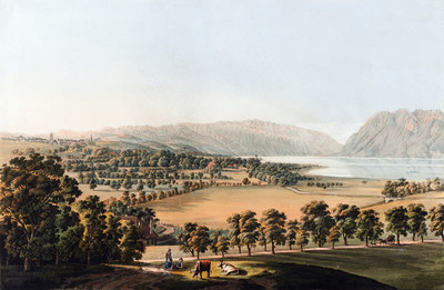 Lausanne et le Léman du SW par Gabriel Lory fils Lausanne et le Léman du SW par Gabriel Lory fils