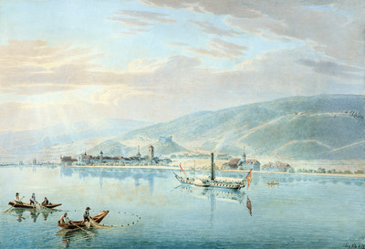 La Neuveville, le lac de Bienne et le Jura par Gabriel Lory fils La Neuveville, le lac de Bienne et le Jura par Gabriel Lory fils
