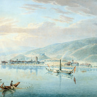La Neuveville, le lac de Bienne et le Jura par Gabriel Lory fils