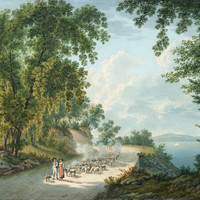 Léman par Gabriel Lory fils