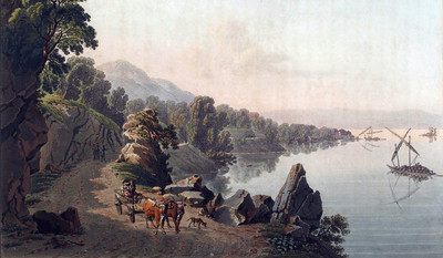 Léman par G. Lory en 1811 Léman par G. Lory en 1811
