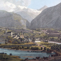Brigue et Monte Leone par G. Lory fils en 1811
