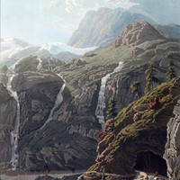 Route du Simplon par G. Lory fils en 1811