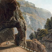 Vallée de la Diveria, galerie d'Iselle par G. Lory fils en 1811