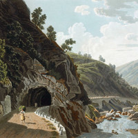 Vallée de la Doveria, route du Simplon, par G. Lory