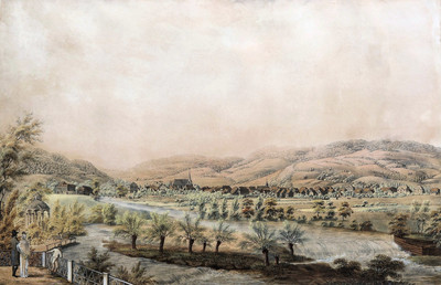 Le Volmet près de Hagen par JH Bleuler père en 1808