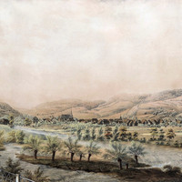 Le Volmet près de Hagen par JH Bleuler père en 1808
