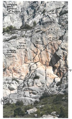 Corniche-topo partie centrale au 1er avril 2019 ^__^ Corniche-topo partie centrale au 1er avril 2019 ^__^