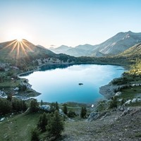 Lac d'Allos - Teddy Verneuil - AD04 http://www.rando-alpes-haute-provence.fr