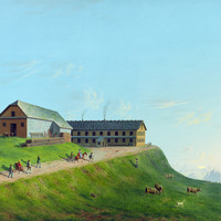 Rigi Kulm, par Johann Heinrich Bleuler fils vers 1830