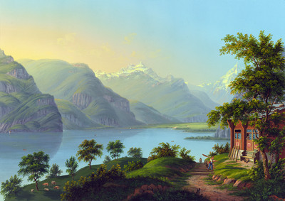 Seelisberg, par Johann Heinrich Bleuler fils vers 1830