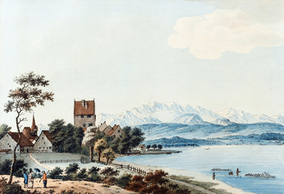Greifensee, par Johann Ludwig Bleuler