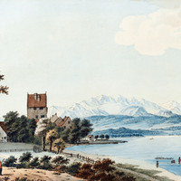 Greifensee, par Johann Ludwig Bleuler