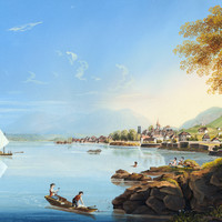 Lac de Neuchâtel, par Johann Ludwig Bleuler