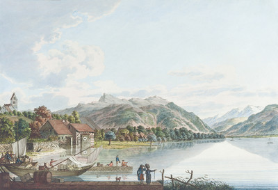 Stäfa, par Johann Ludwig Bleuler