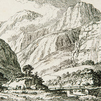 Chiavenna par Ludwig Hess en 1788