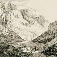 Klöntal, Klöntalersee par Ludwig Hess en 1787
