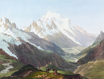 Vallée de l'Arve depuis le col de balme par jean Antoine Linck Vallée de l'Arve depuis le col de balme par jean Antoine Linck
