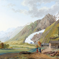 Source de l'Arveyron par Jean Antoine Linck