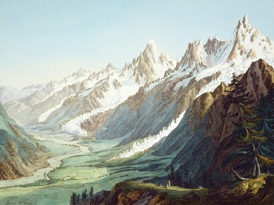Vallée de l'Arve par Jean Antoine Linck Vallée de l'Arve par Jean Antoine Linck