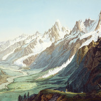 Vallée de l'Arve par Jean Antoine Linck