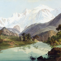 Vallée de l'Arve : lac de Chedde par Jean Antoine Linck