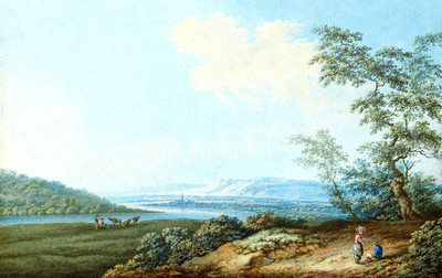 Environs de Genève par Carl Ludwig Hackert